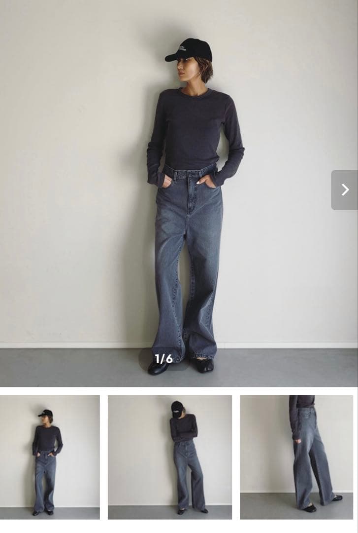 Woadblue Saluu グレー　23 坪田あさみ