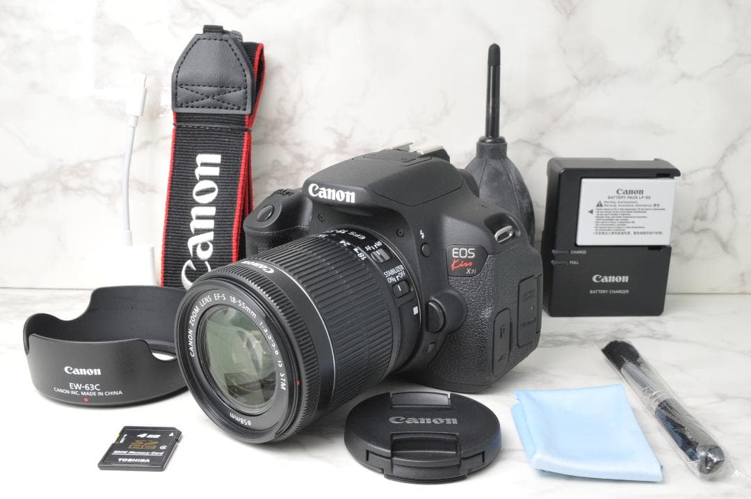 美品 新品級のショット数❣️Canon EOS Kiss X7i スマホ転送