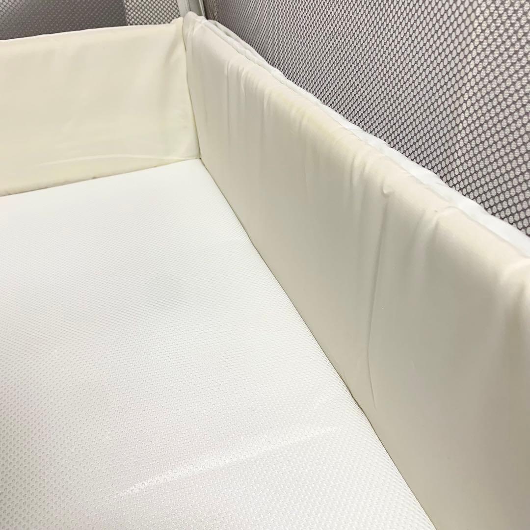 Aprica アップリカ ベビーベッド ココネルエアー AB グレーベア