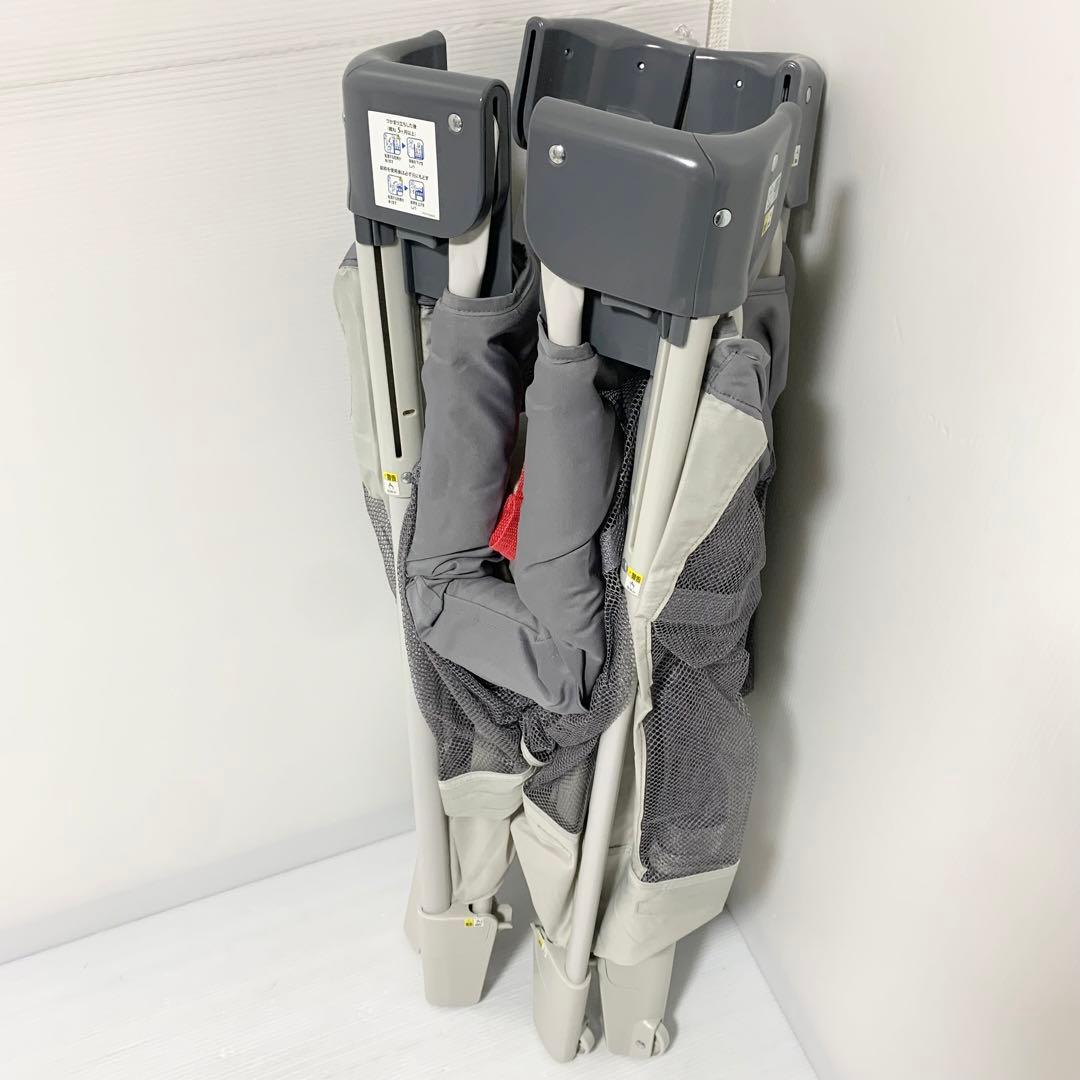 Aprica アップリカ ベビーベッド ココネルエアー AB グレーベア