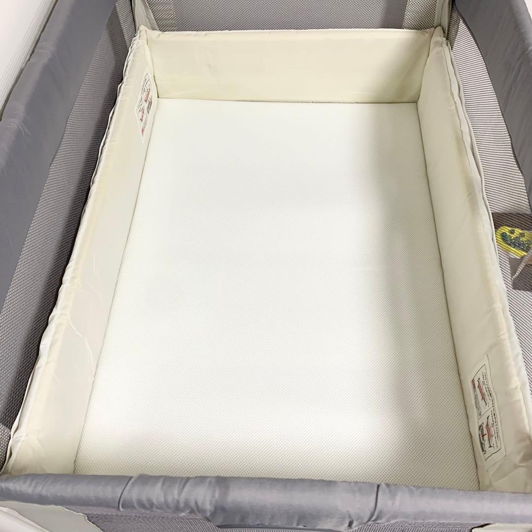 Aprica アップリカ ベビーベッド ココネルエアー AB グレーベア