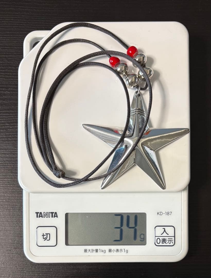 【1月限定値下】シッピークレイジーホース スター ペンダント