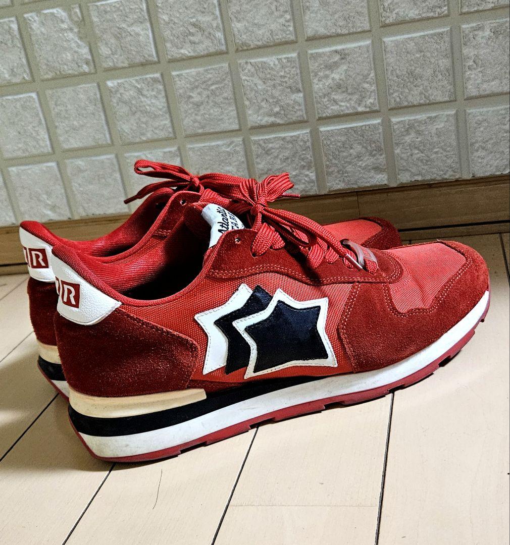 【美品】ATLANTIC STARS 限定 レッド スニーカー41