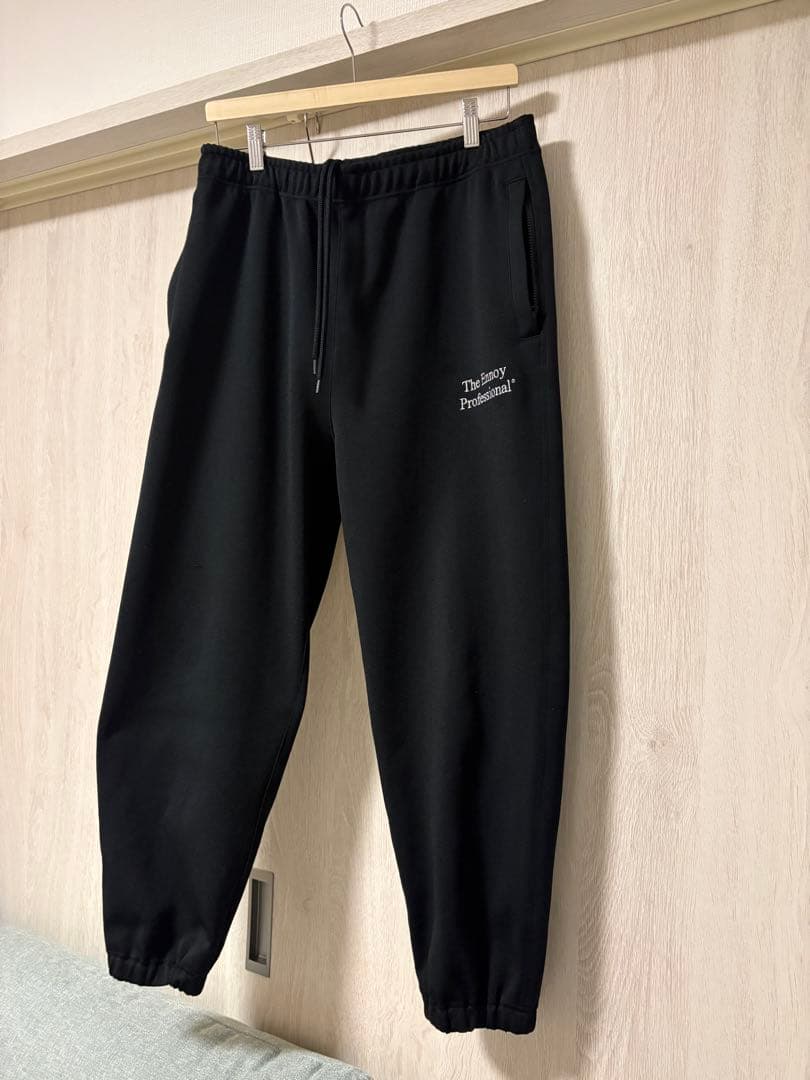 【美品】 ENNOY トラックスーツ ブラック Mサイズ セットアップ