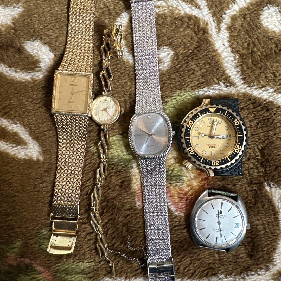 SEIKO Dolce 時計 ゴールド