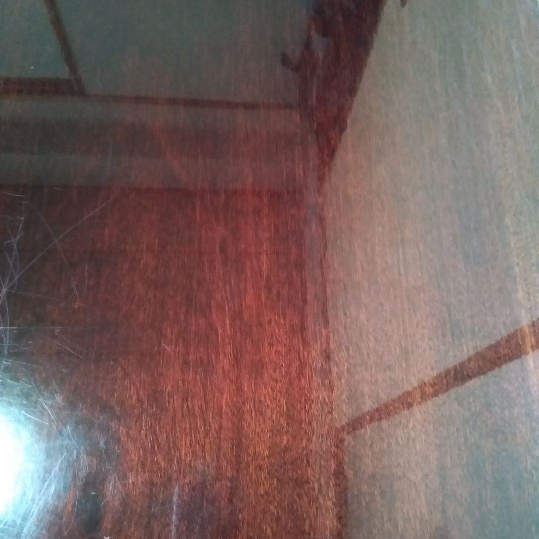 木製座卓 座敷机 花梨一枚板風