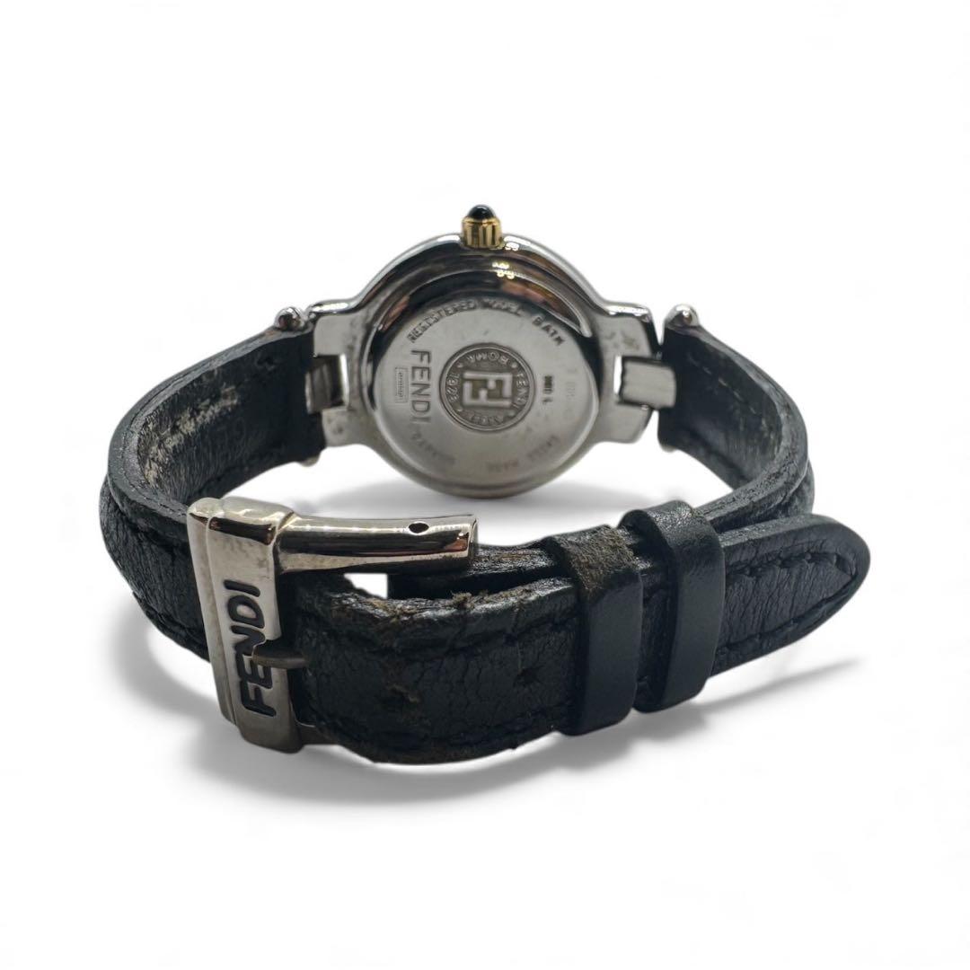 FENDI 腕時計 900L シルバー/ゴールド 白文字盤 レディース