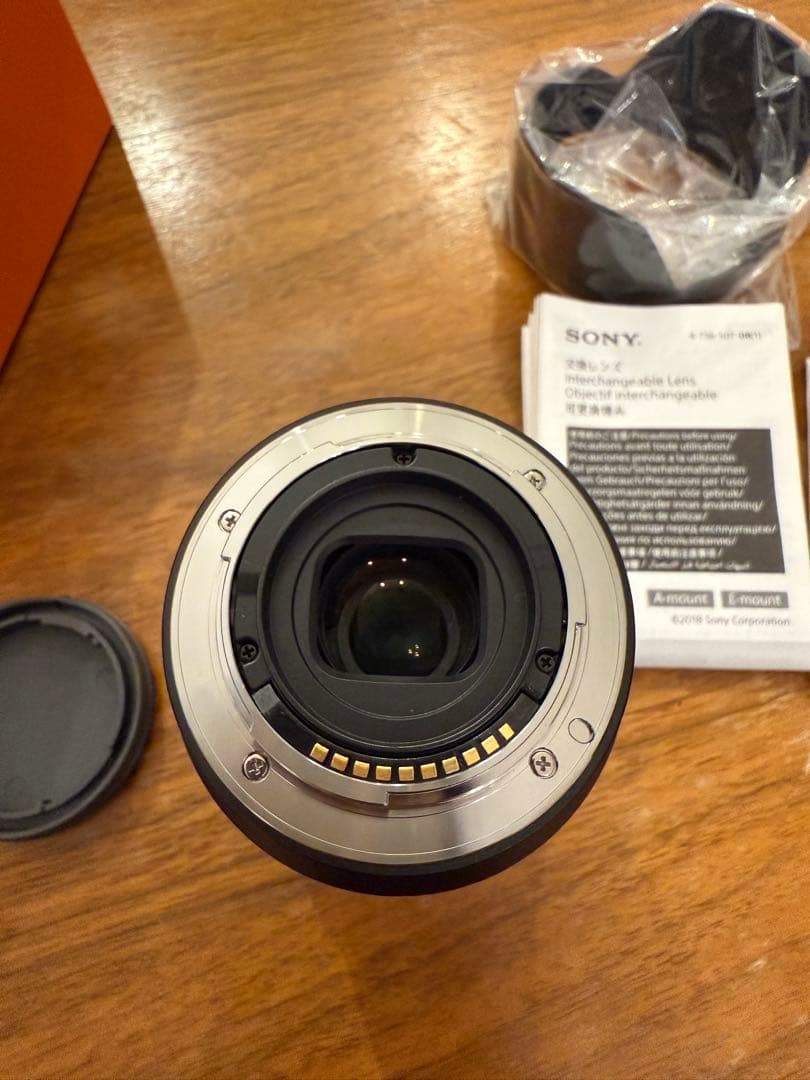 【美品】人気のSONY Gレンズ　 E PZ 18-105mm F4 G OSS