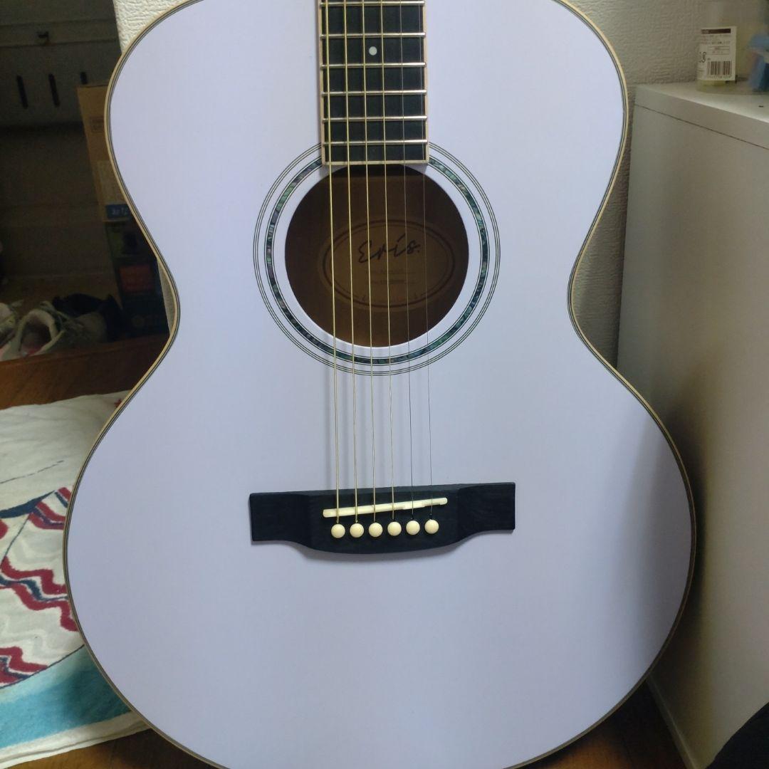 島村楽器　Eris　アコースティックギター　パープル