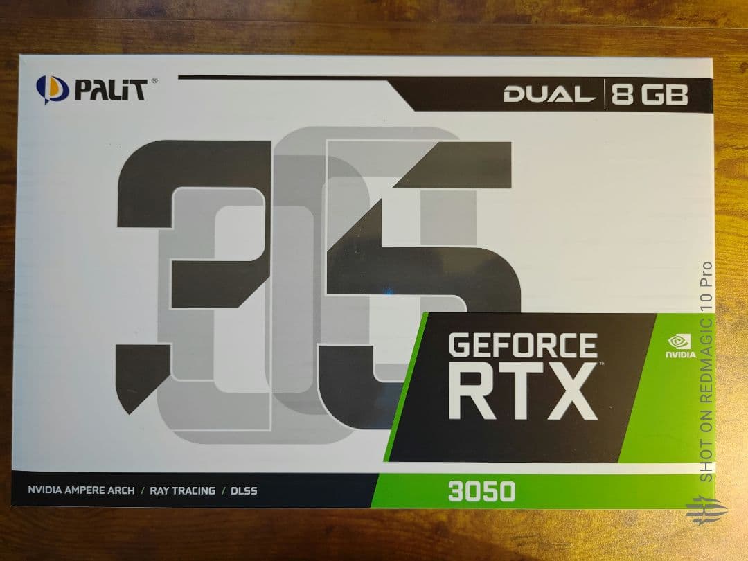 グラフィックボード・グラボ・ビデオカード Palit GeForce RTX 3050 DUAL 8GB
