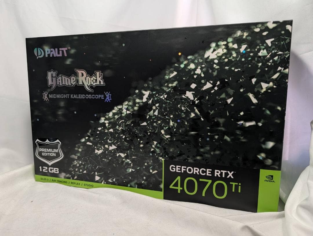 動作確認済み Palit RTX4070Ti GameRock Premium