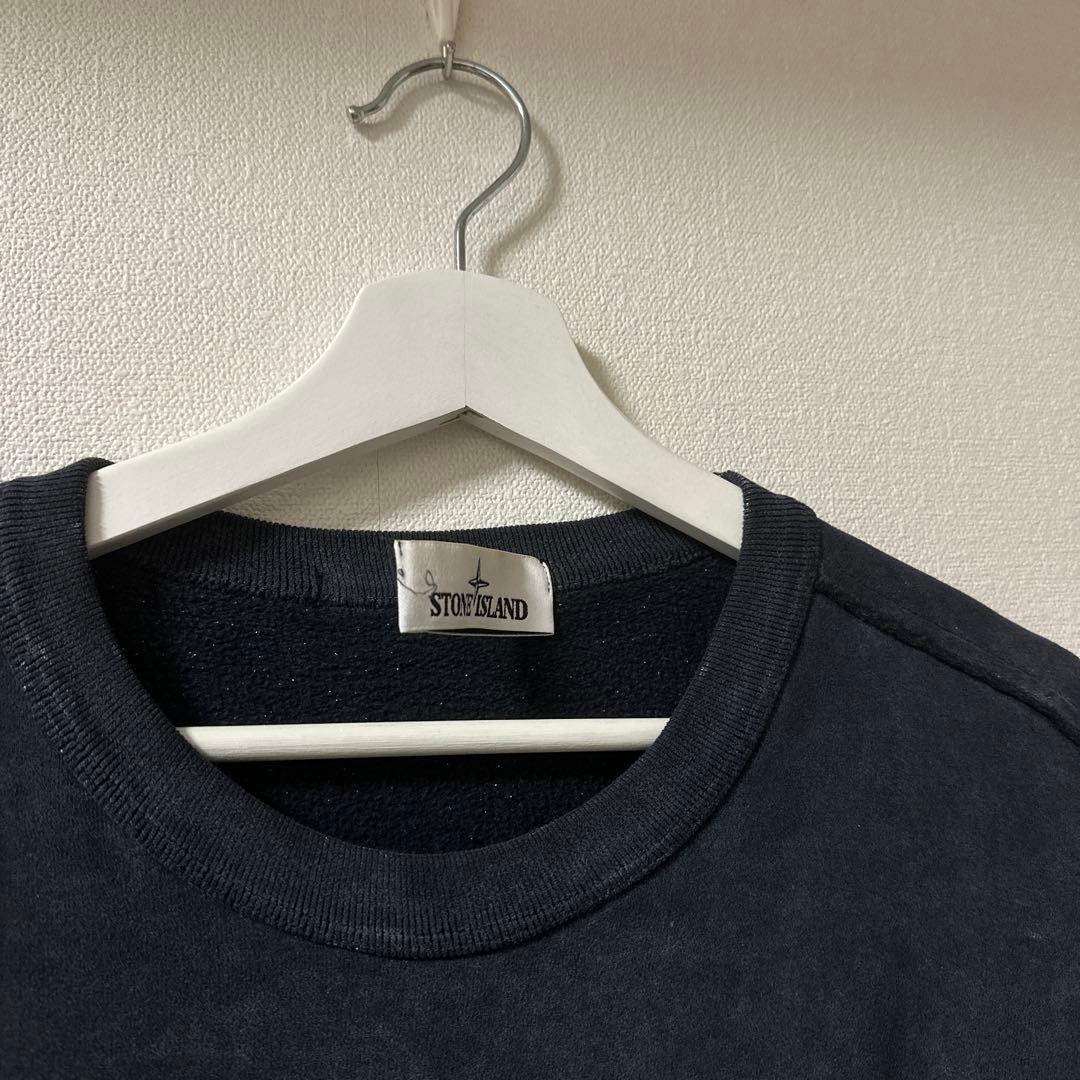 STONE  Frost Effectクルーネック スウェット