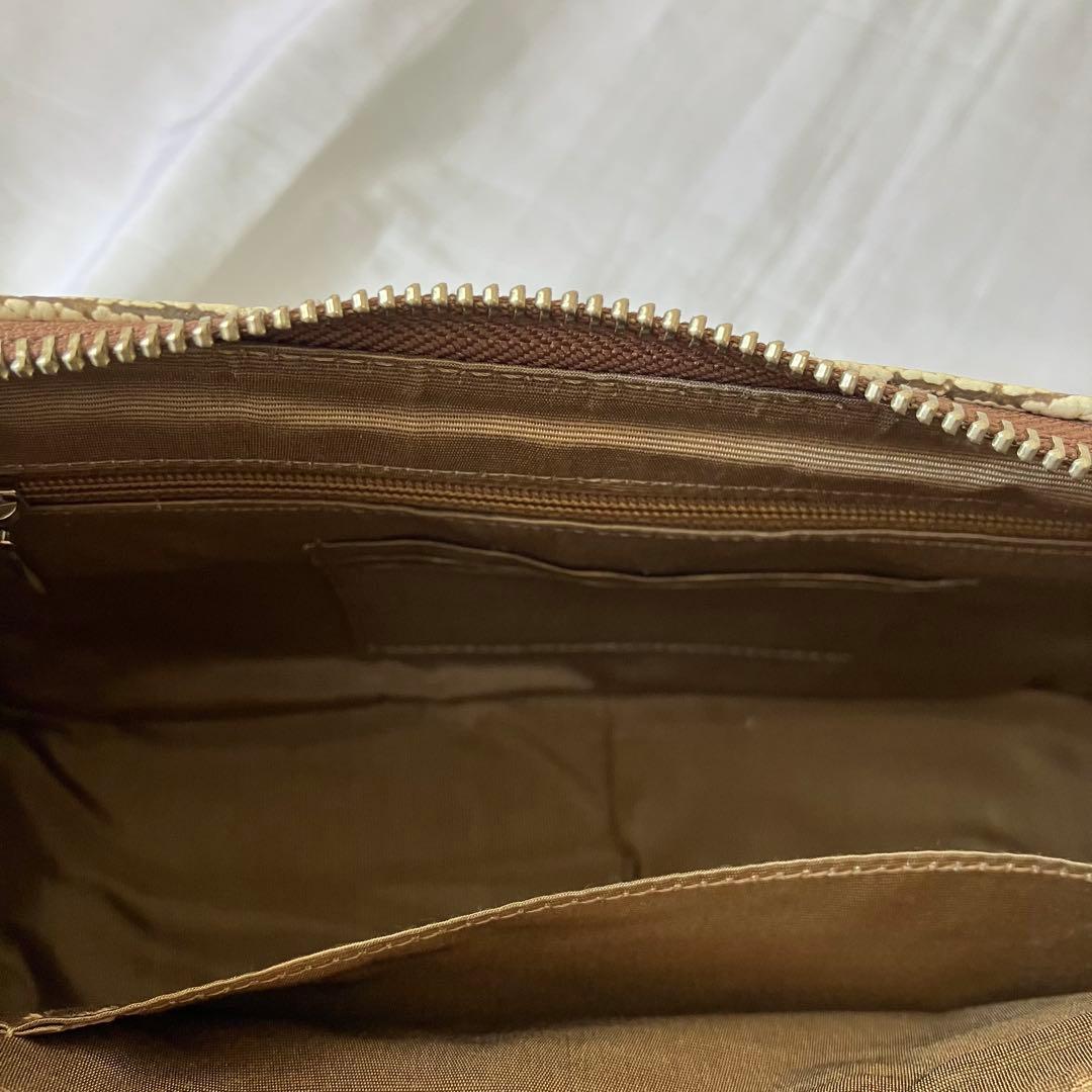 【美品】JRA ラクジュ　バッグ　ショルダー　ハンド　2way シャークレザー革