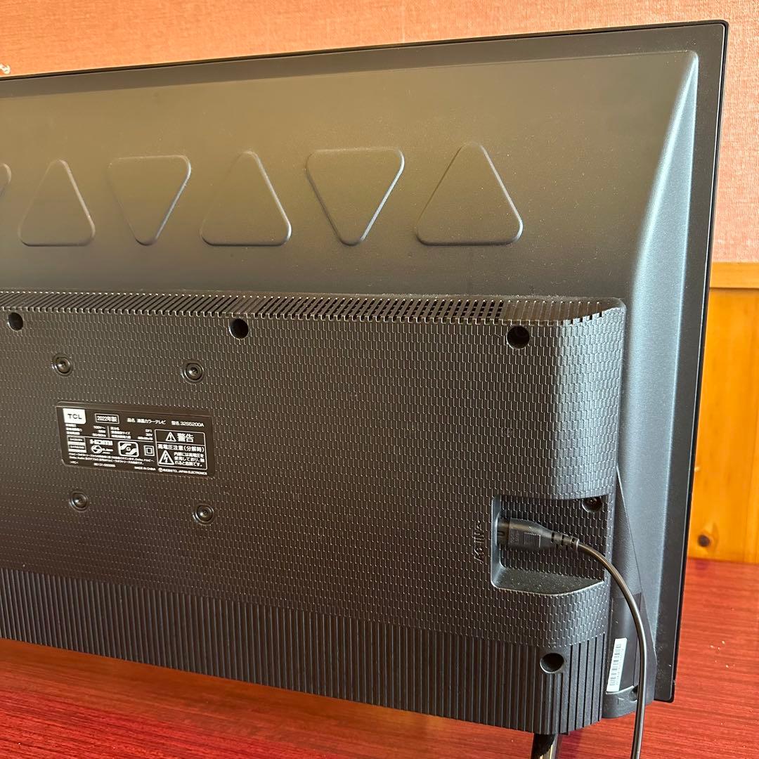 【美品】 TCL テレビ 32型 2022年製 32S5200A リモコン付き