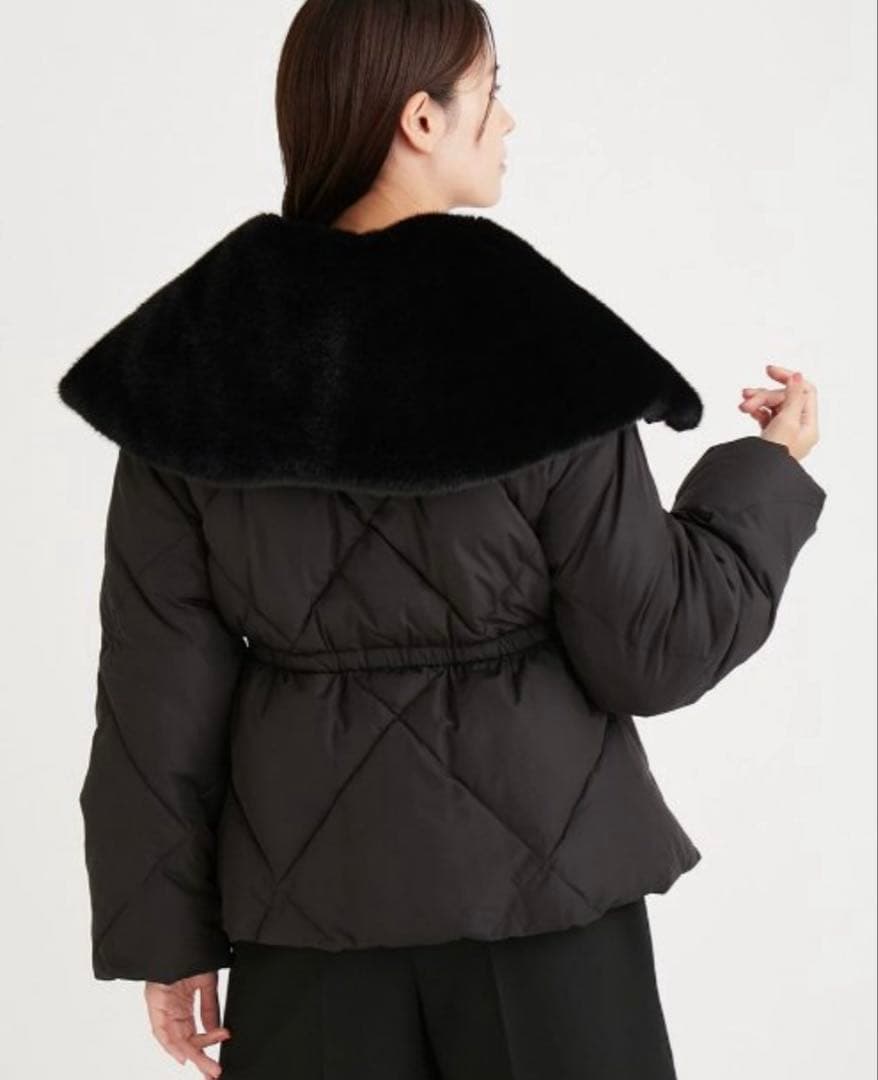 【未使用】CELFORD襟付きダウンコート