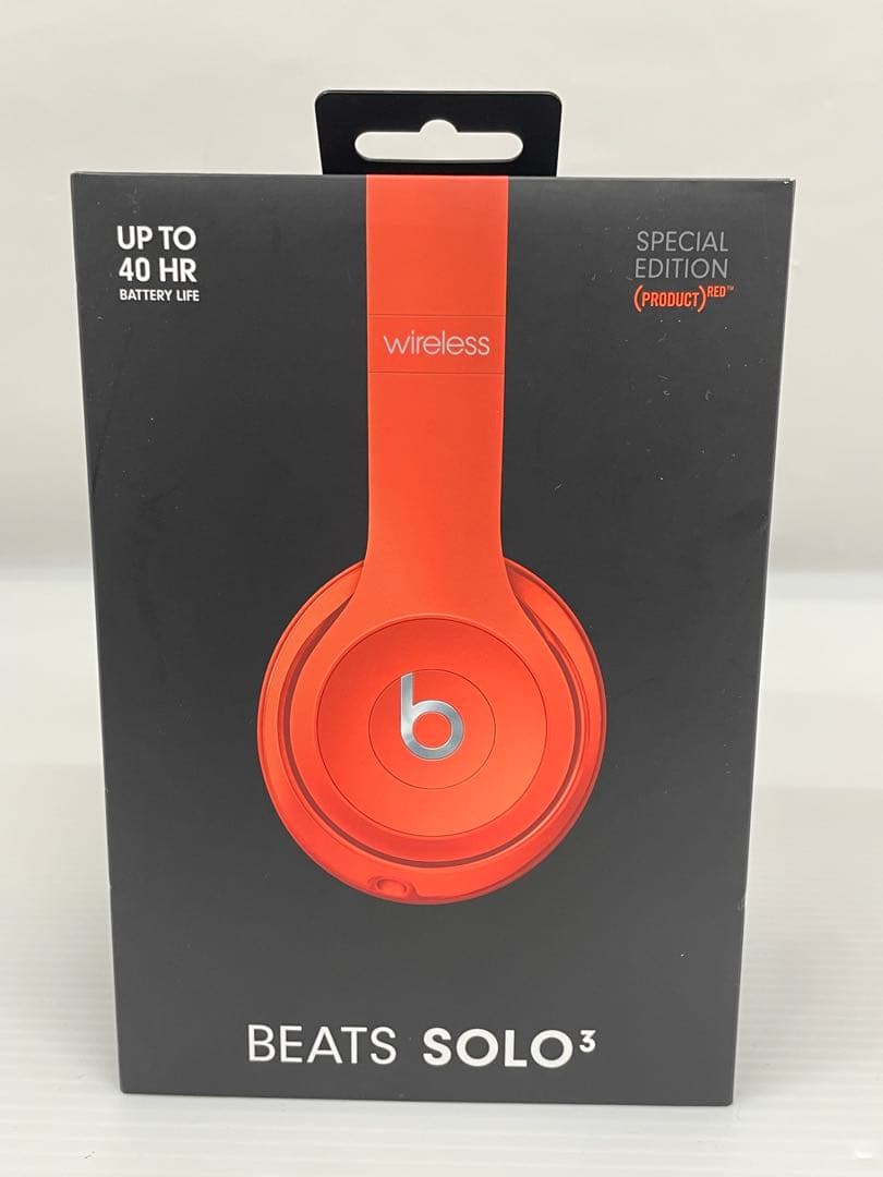 knlife64-0102 BEATS SOLO3 ワイヤレスヘッドホン　レッド