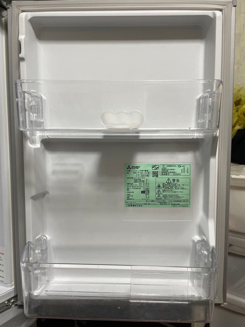 冷蔵庫　146ℓ 2020年製
