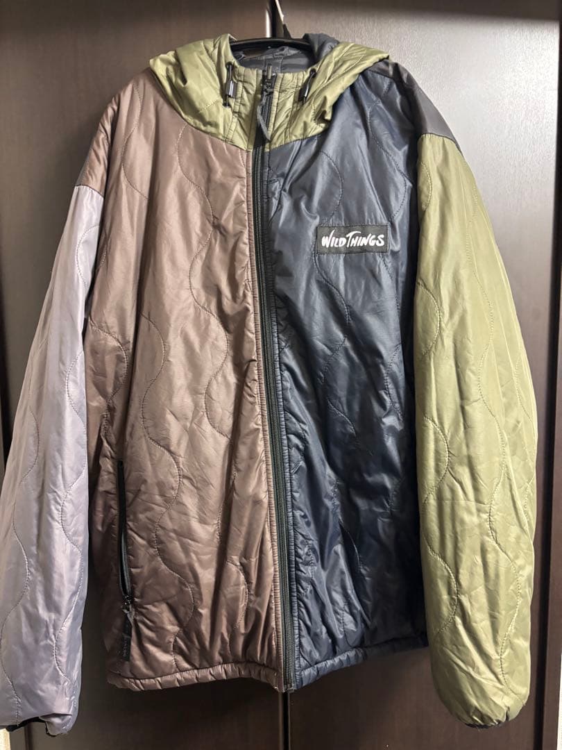 WILDTHINGS×BEAMS/別注QuiltedParka　Ｌサイズ