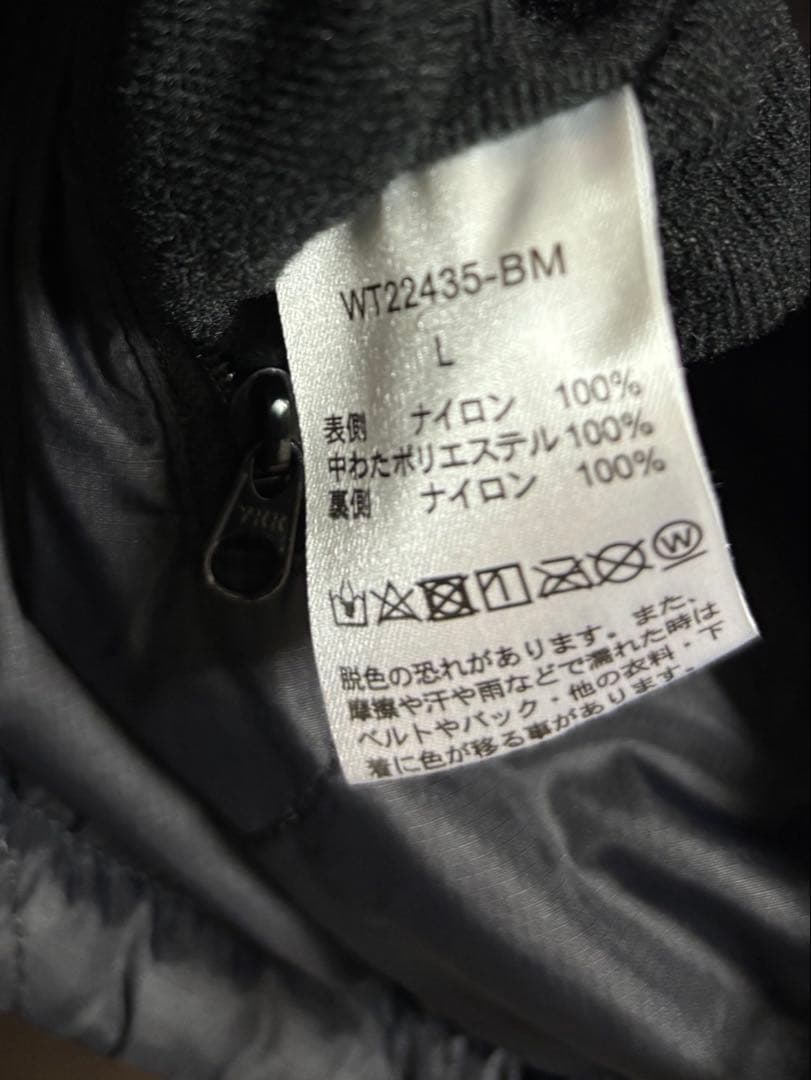 WILDTHINGS×BEAMS/別注QuiltedParka　Ｌサイズ