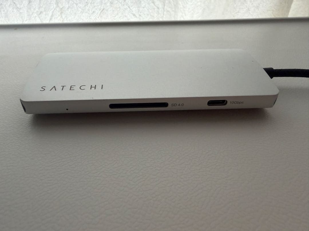 SATECHI V3 USB-C MULTIPORT 8K シルバー