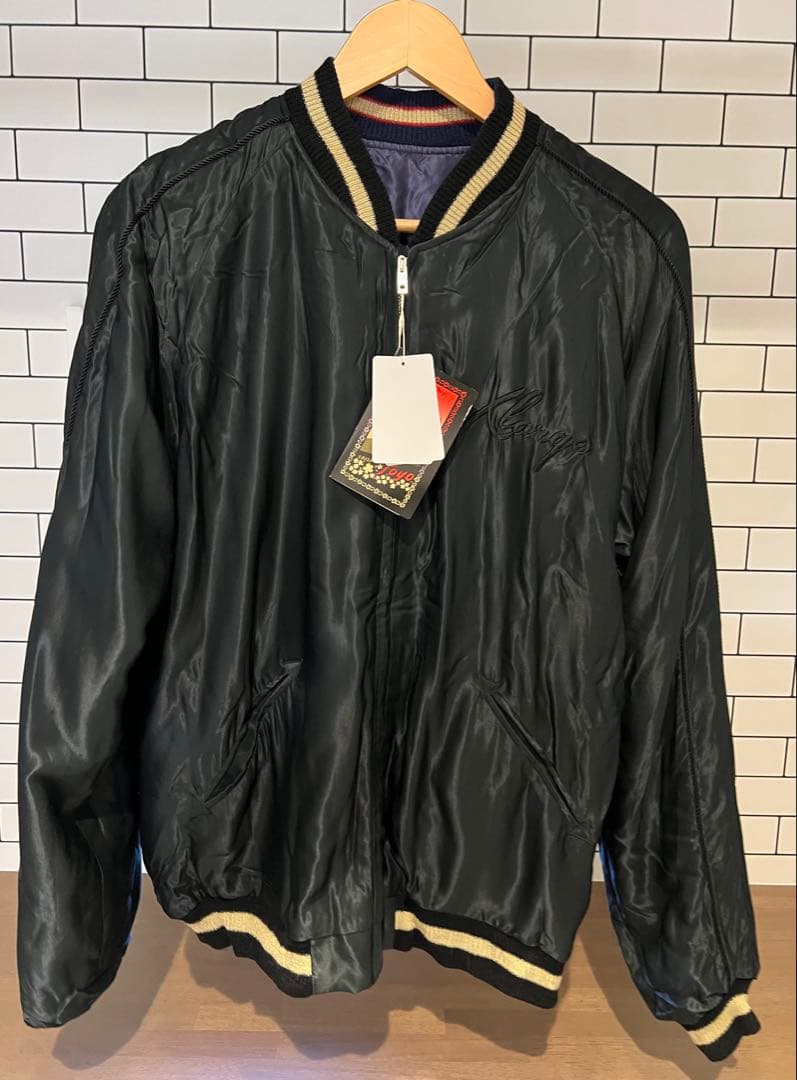 未使用　タグ付き　テーラー 東洋 スカジャン エクストララージ 天明屋尚