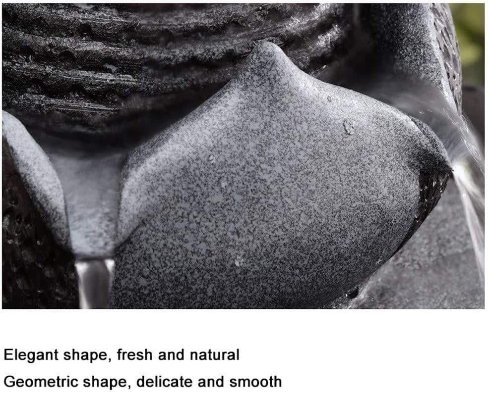 インテリア卓上噴水 シンプルな樹脂卓上噴水噴水装飾屋内噴水ホー置物風水 室内噴水