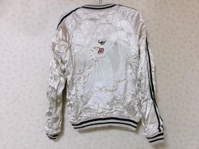 92069　AVIREX アヴィレックス　リバーシブル　スカジャン　L