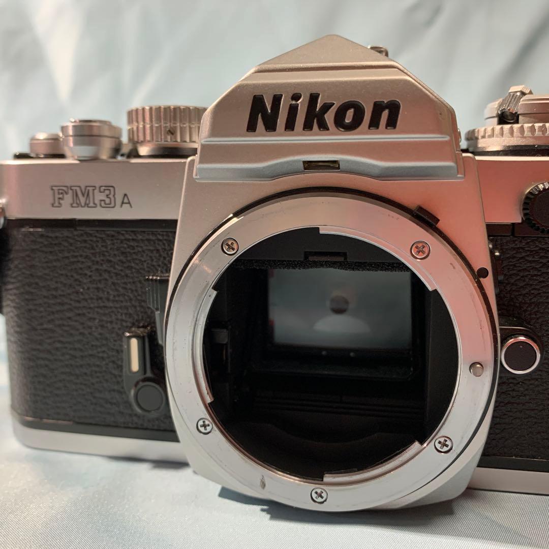 D*.様 【おまけ付き】Nikon FM3A 一眼レフカメラ シルバー 35mm