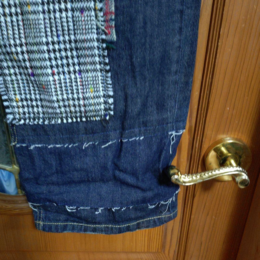 新品　未使用　タグあり　アズノゥアズ　おおらか　デニム