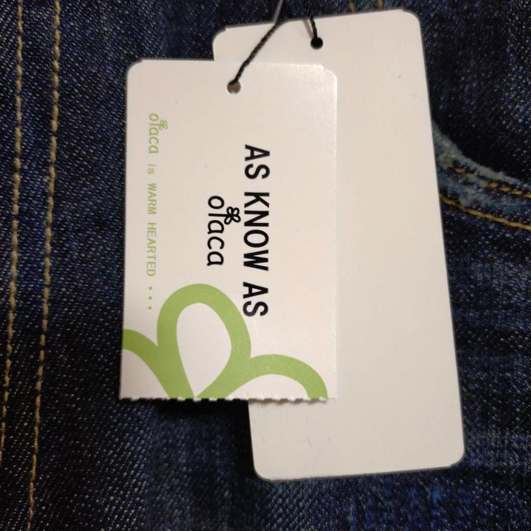 新品　未使用　タグあり　アズノゥアズ　おおらか　デニム