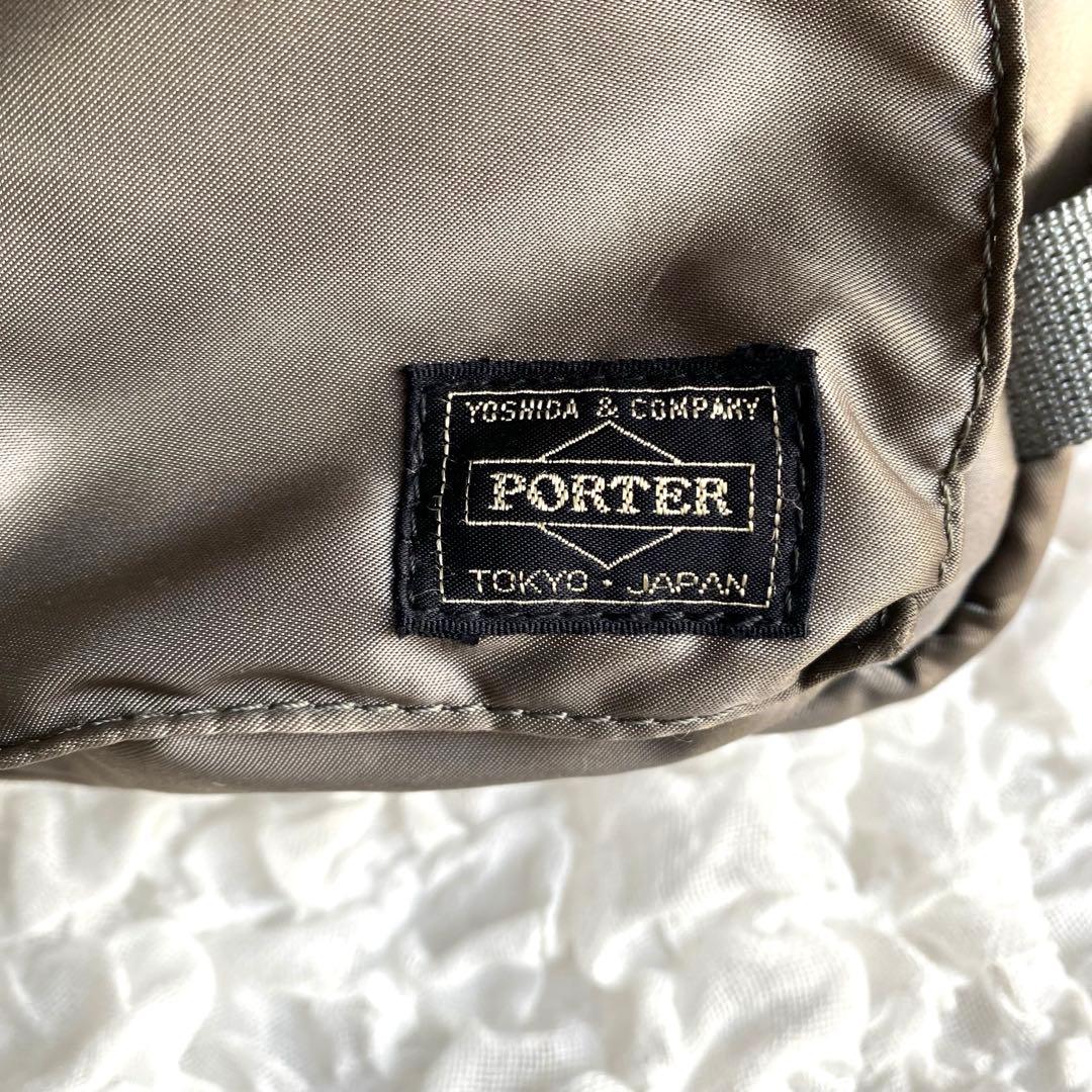 PORTER TANKER 吉田カバン ウエストバッグ 廃盤　シルバーグレー