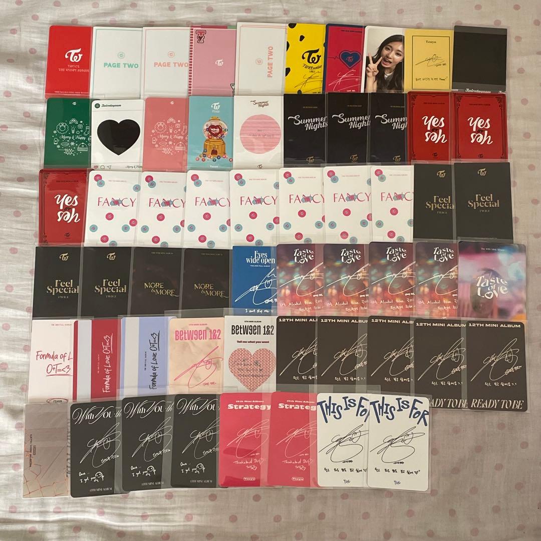 TWICE ツウィ トレカ アルバム まとめ売り