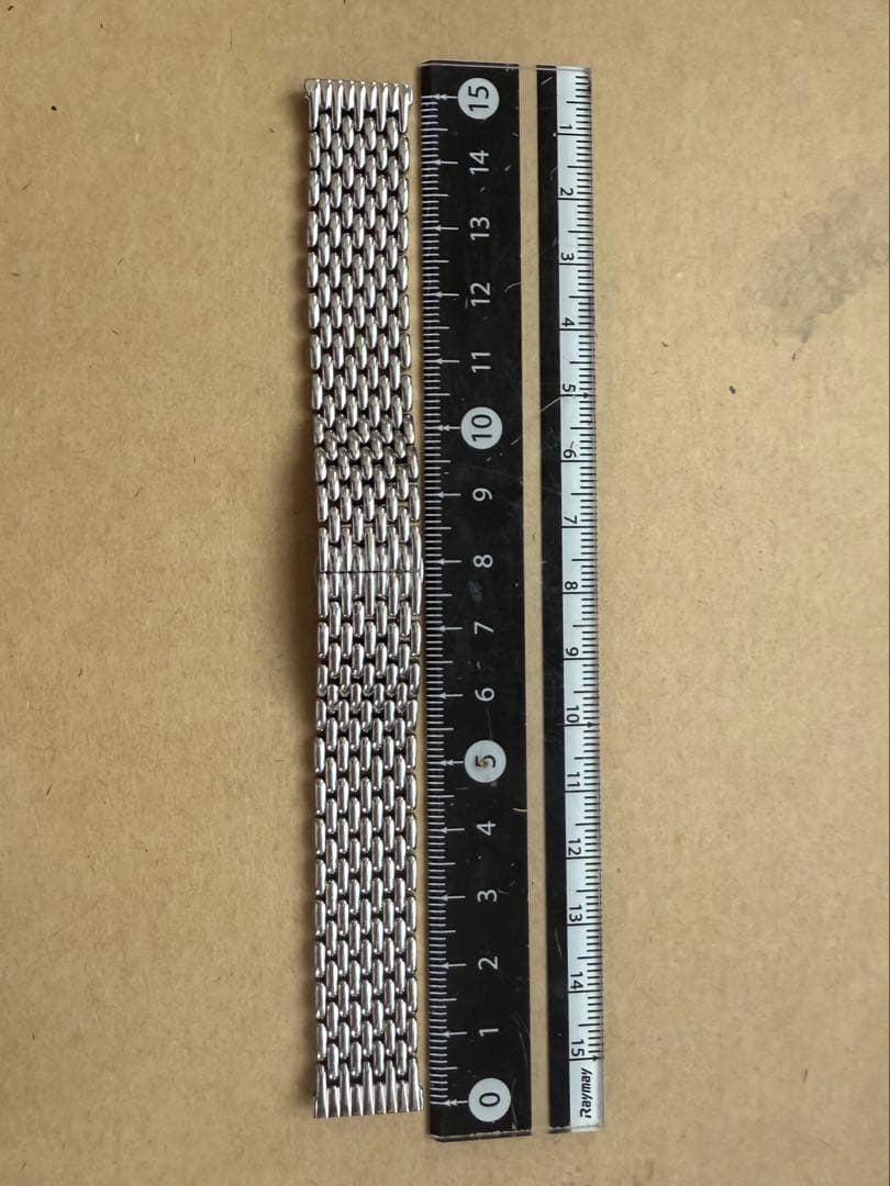 poiray ポアレ　腕時計のバンドのみ　ステンレスベルト