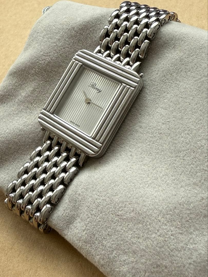 poiray ポアレ　腕時計のバンドのみ　ステンレスベルト