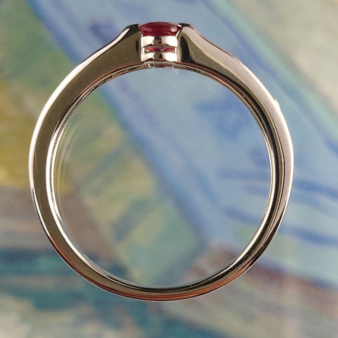 専用　Ptルビー ダイヤモンドリング ノーヒートルビー プラチナ ダイヤ