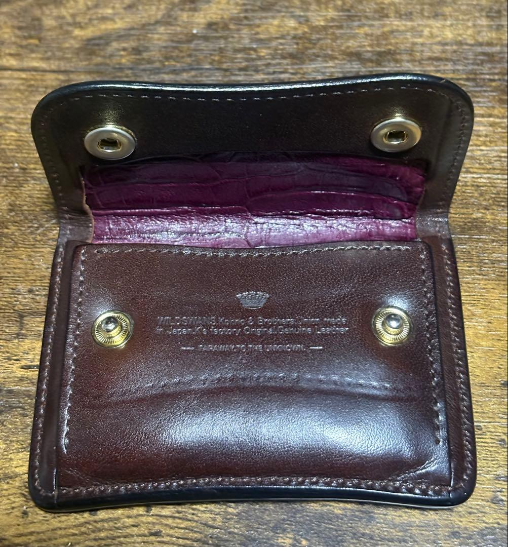 大幅値下げ　WILDSWANS TONGUE CROCODILE CHO