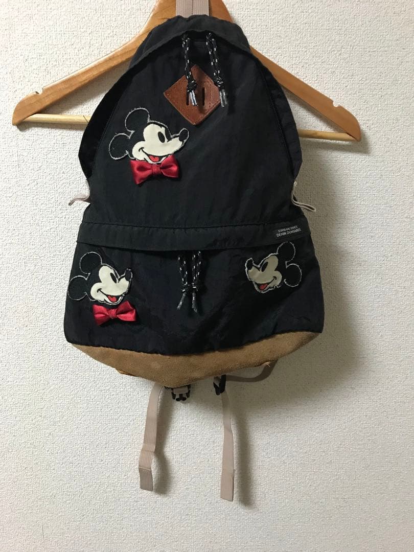 DENIM DUNGAREE × MICKEY BACKPACK