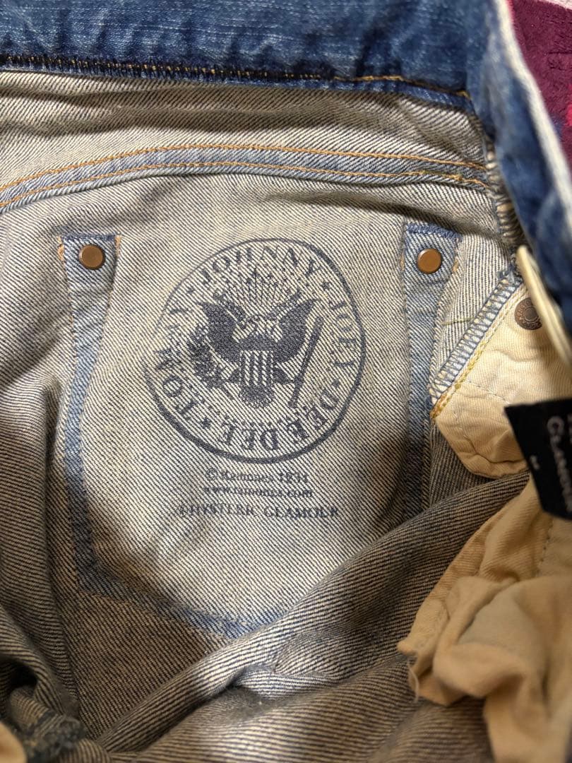 HYSTERIC GLAMOUR RAMONES スキニーデニム ヒス