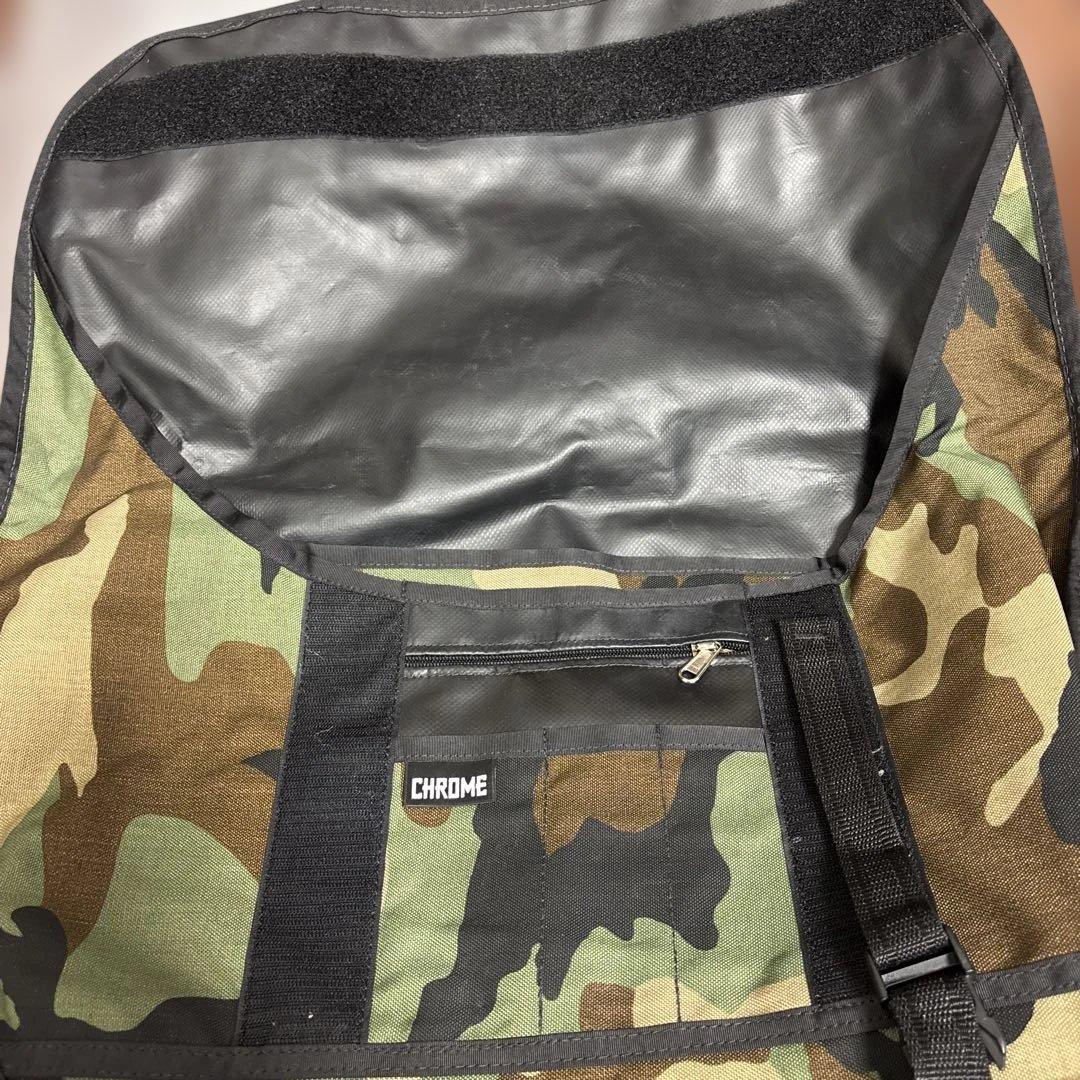【年始特別】CHROME カモフラージュ メッセンジャーバッグ