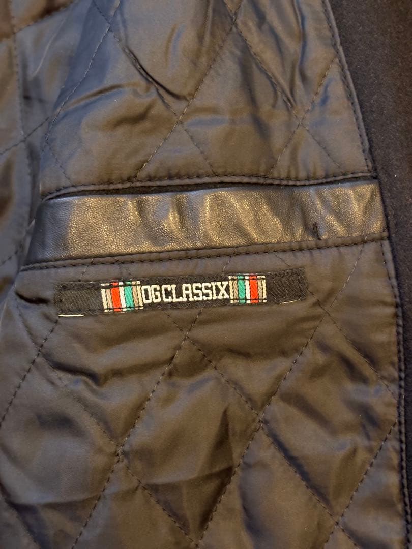 OG CLASSIX ウールジャケット 刺繍 Lサイズ 黒 ローライダー