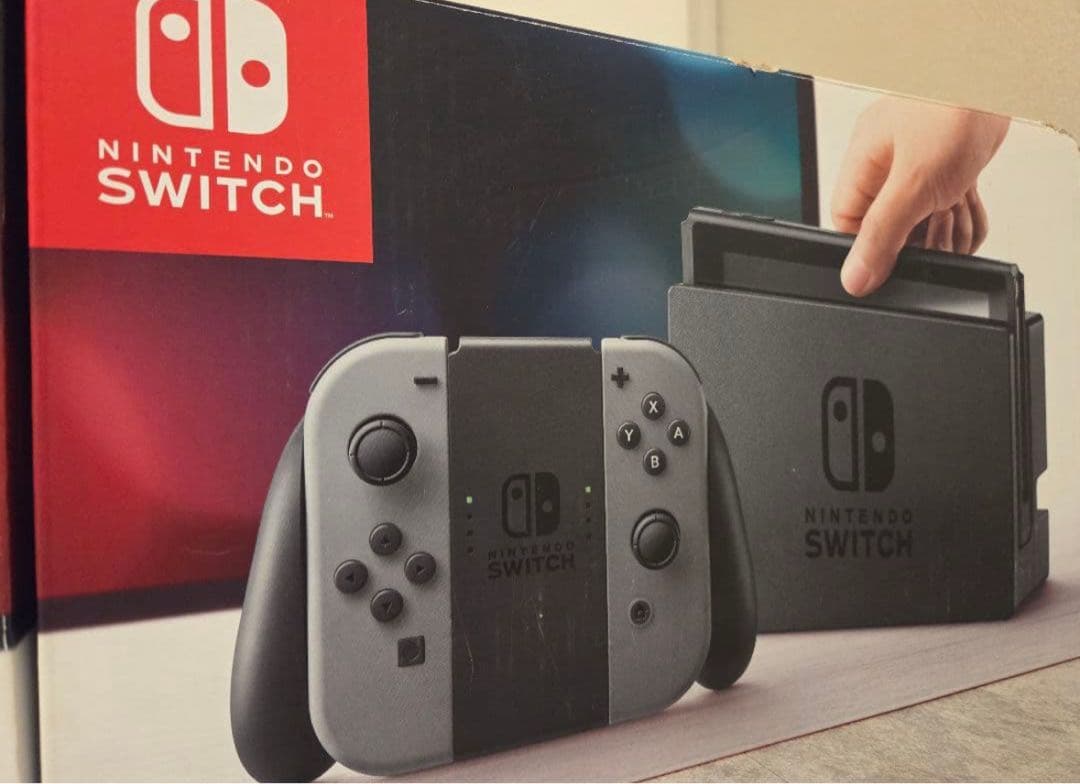 Nintendo Switch 本体 グレー 美品