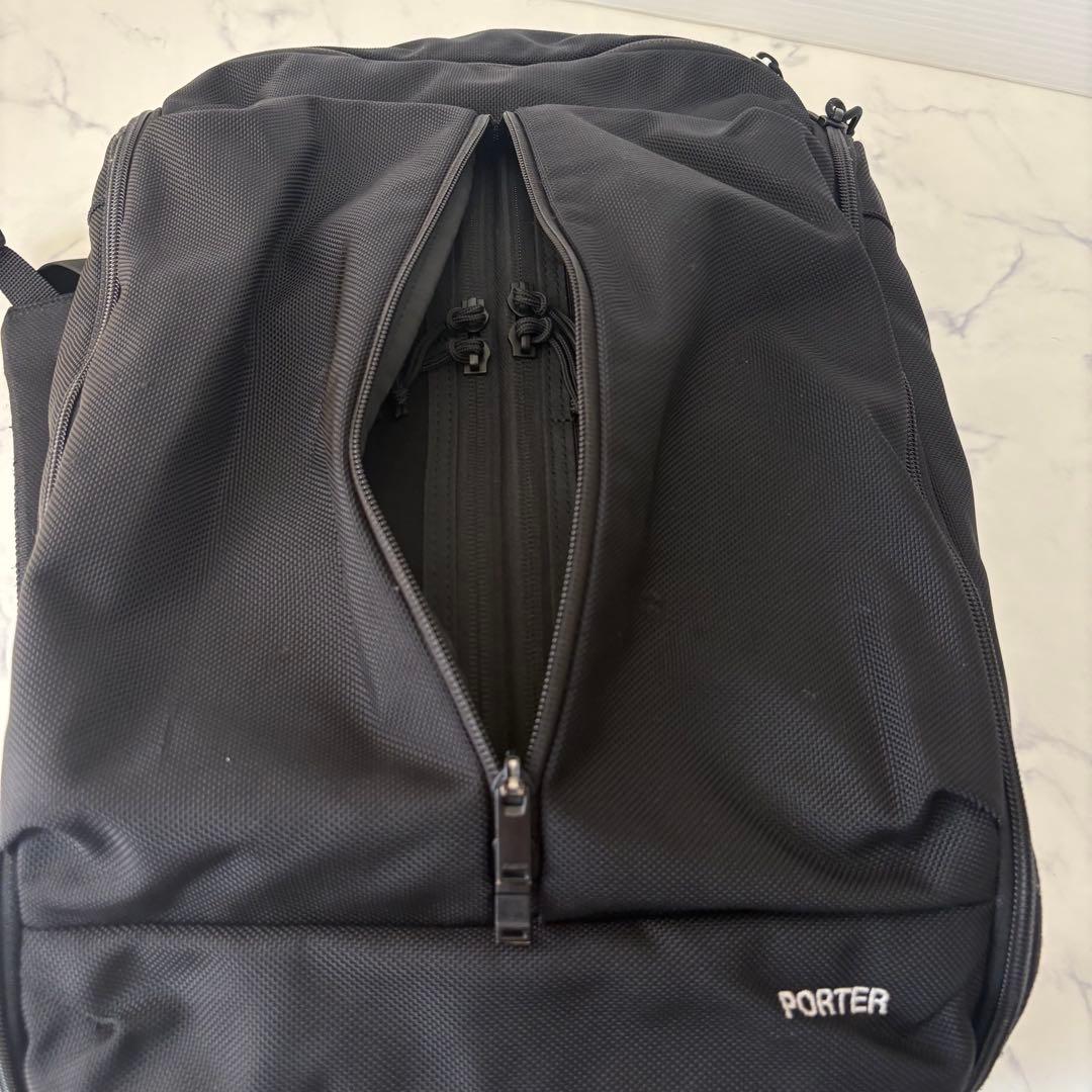 美品 ポーター upside 3wayブリーフケース オーバーナイターL