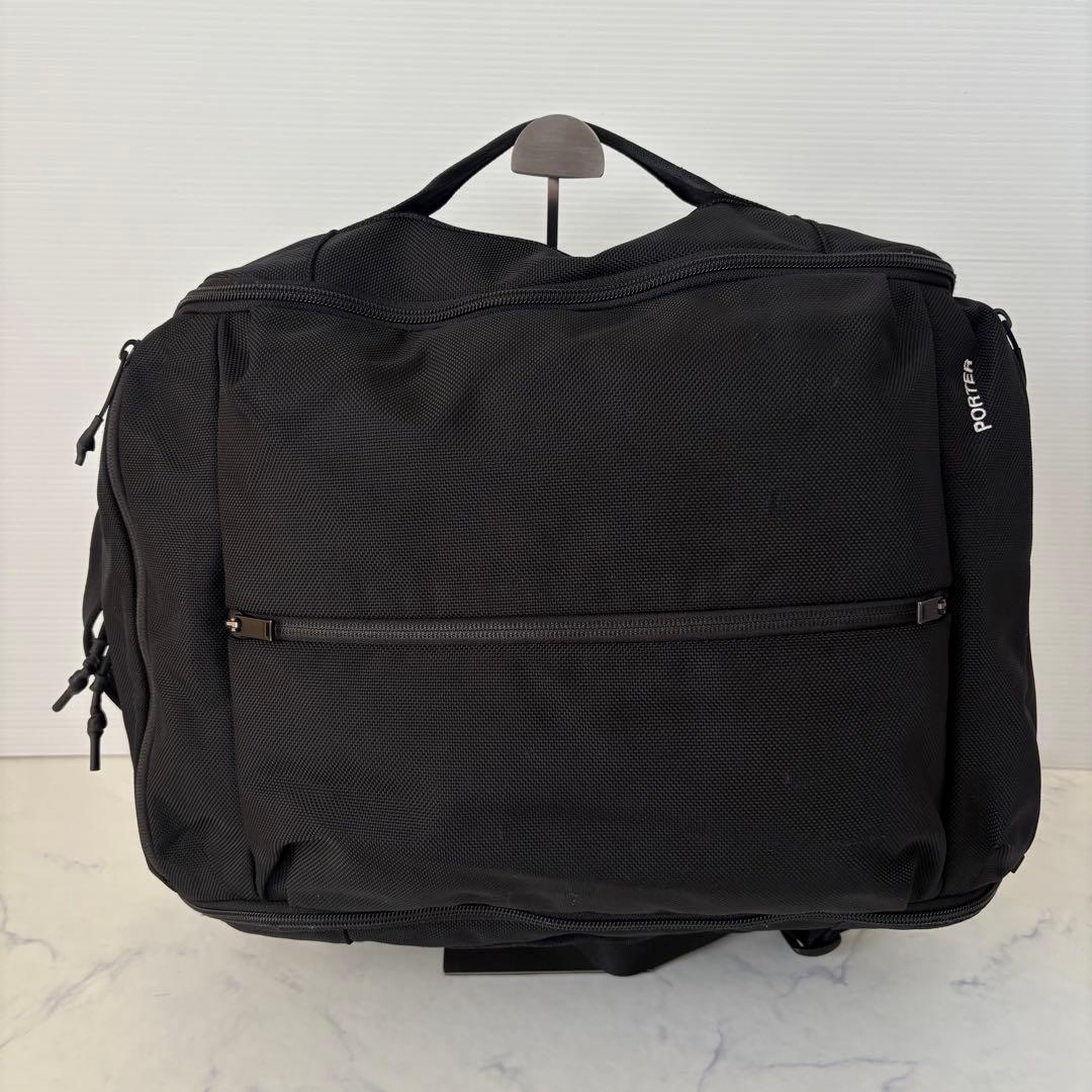 美品 ポーター upside 3wayブリーフケース オーバーナイターL