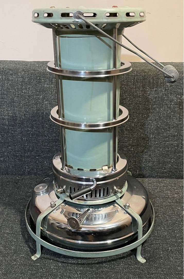 【バーダック】Aladdin ビンテージ ブルーフレーム レア ストーブ