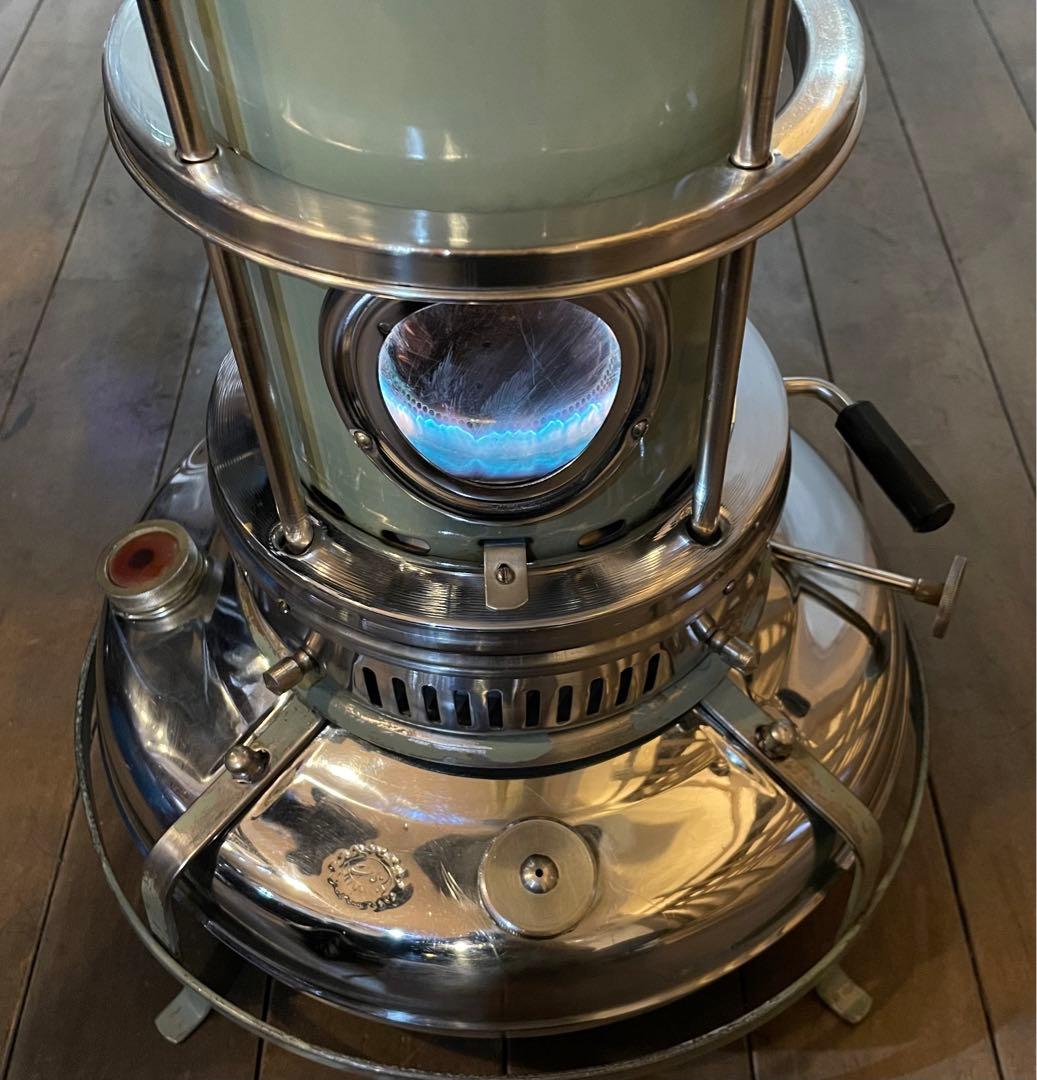 【バーダック】Aladdin ビンテージ ブルーフレーム レア ストーブ