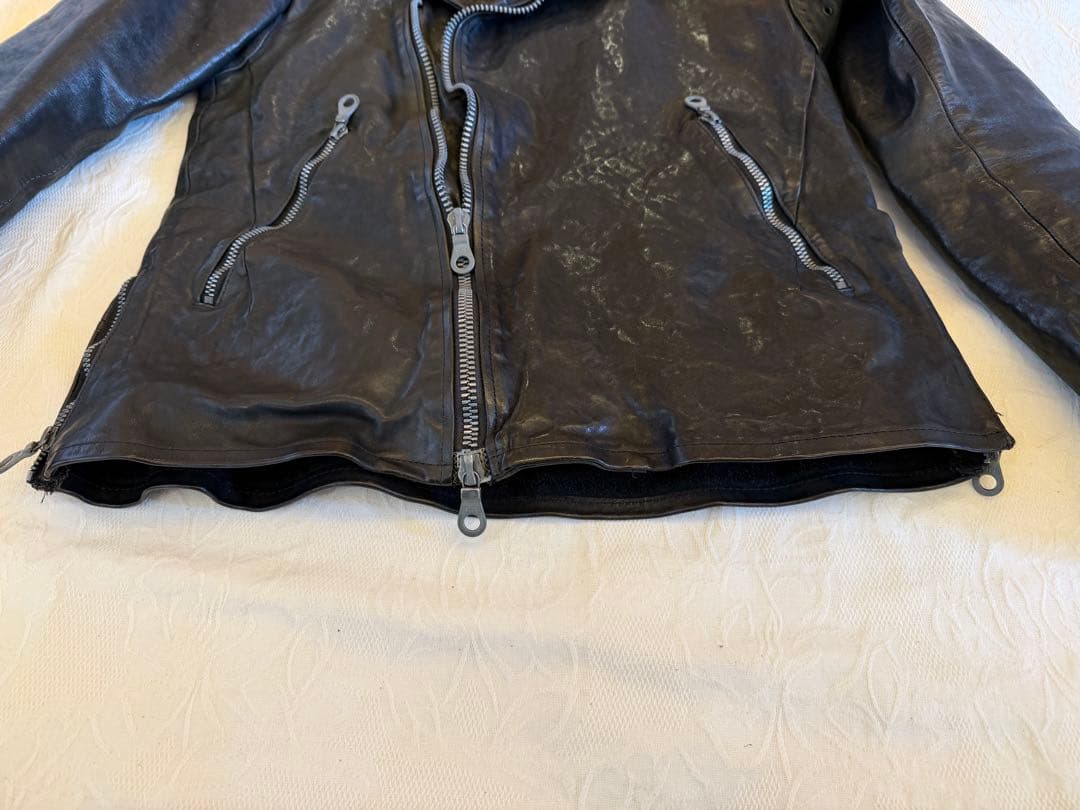 ISAMU KATAYAMA BACKLASH ダブルライダースジャケット