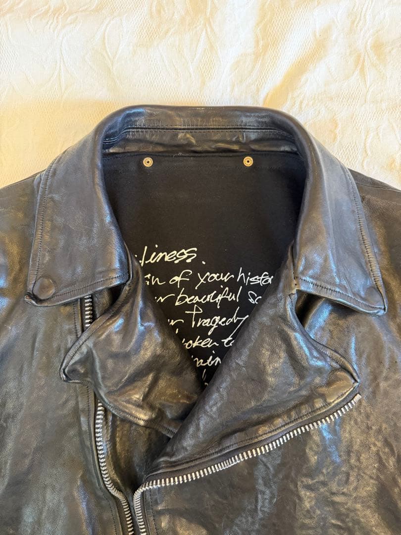 ISAMU KATAYAMA BACKLASH ダブルライダースジャケット