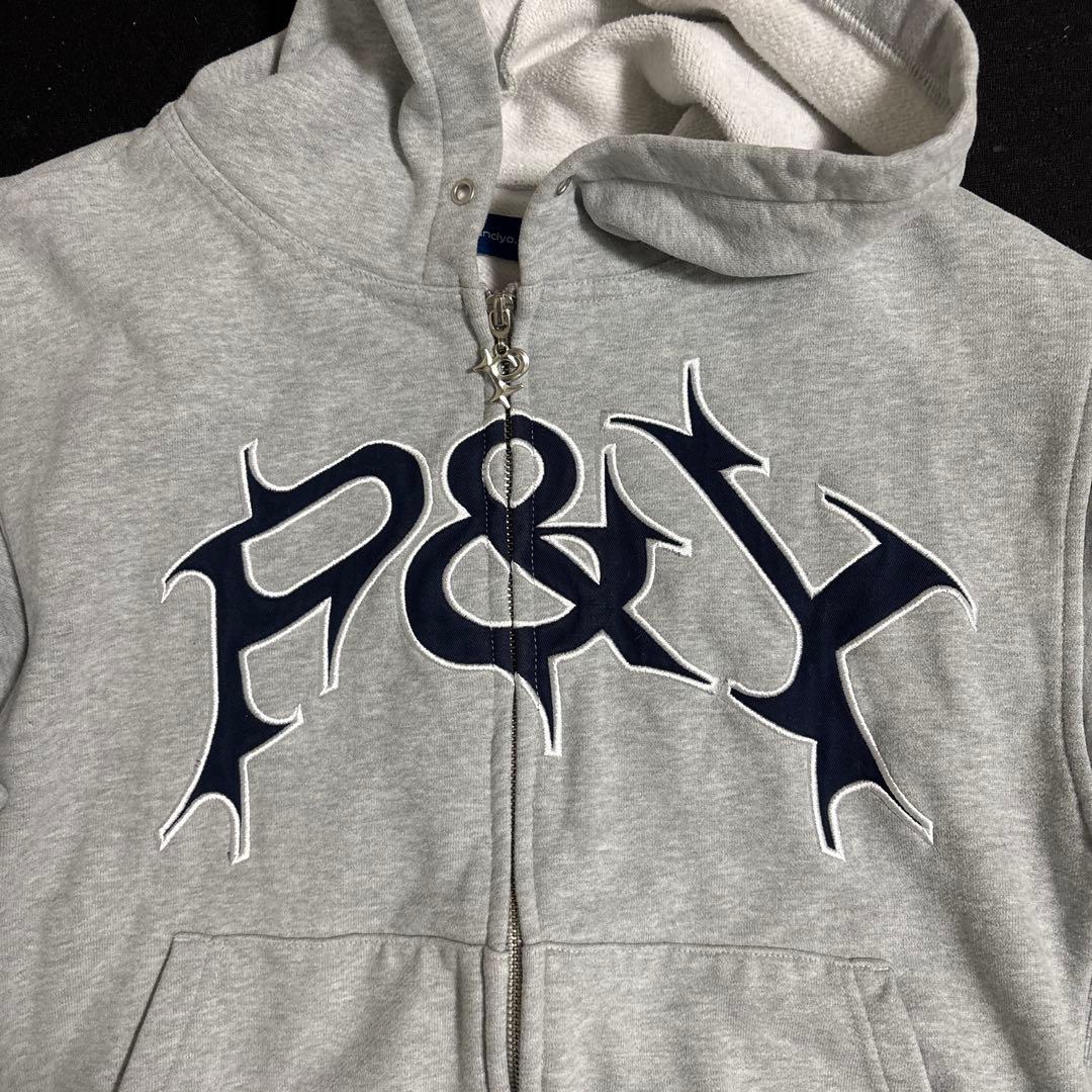 【tig 】P&Y punkandyo ジップアップパーカー　S
