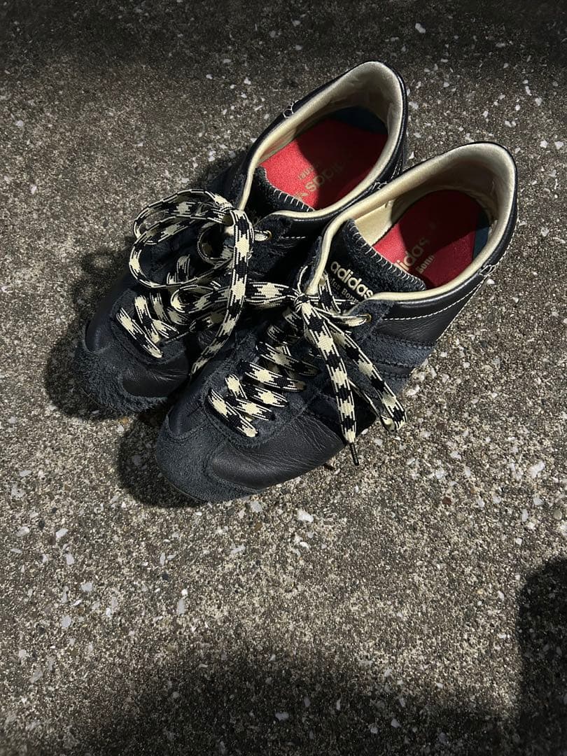 かび　激レア　adidas wales bonner カントリー　ブラック