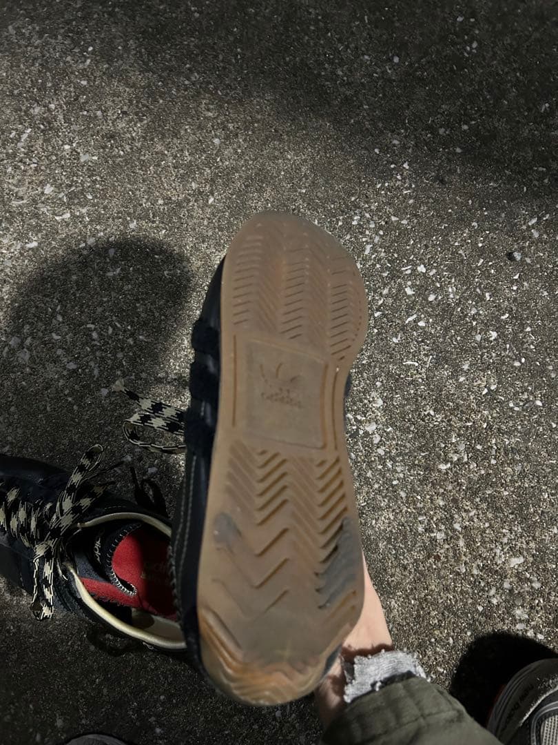 かび　激レア　adidas wales bonner カントリー　ブラック